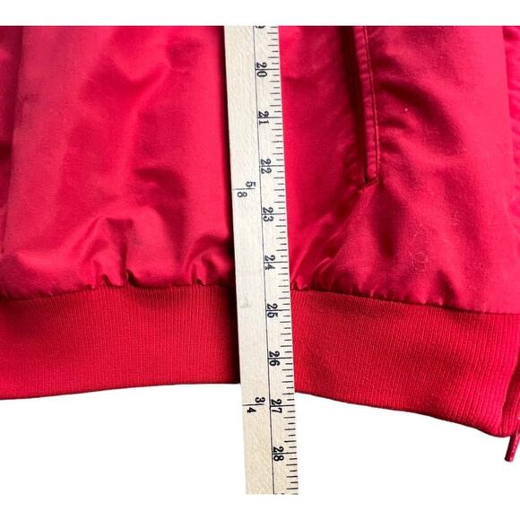 Vintage Nike Pullover Jacket Mens XL Swoosh Windbreaker Fleece Lined 90s Sailing - Picture 10 of 16